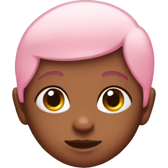 Baby pink heart emoji
