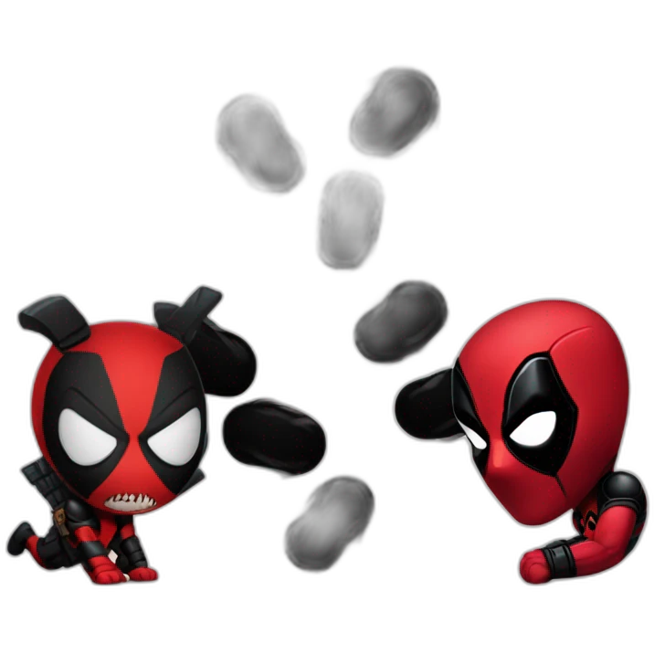 deadpool and venom in one body emoji