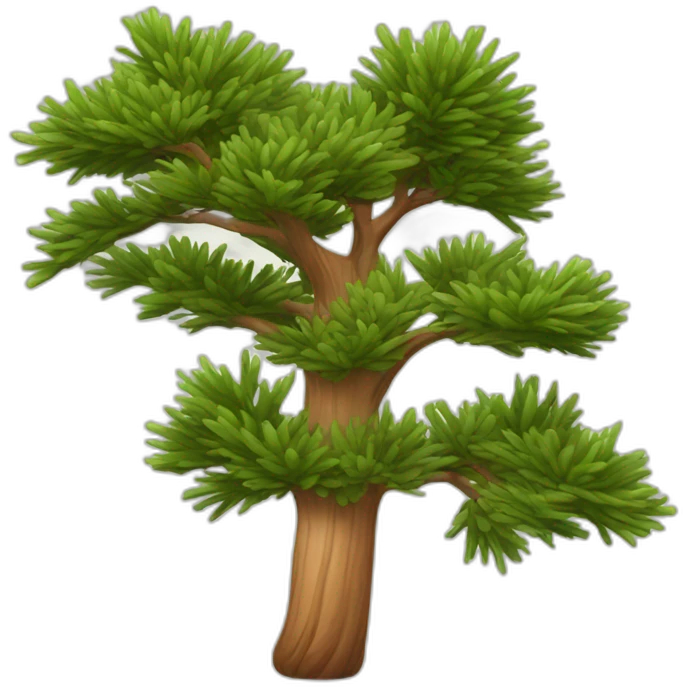 Lebanese cedar emoji