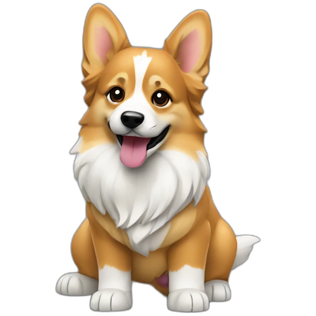 legos, long, legos, corgis, frolic emoji