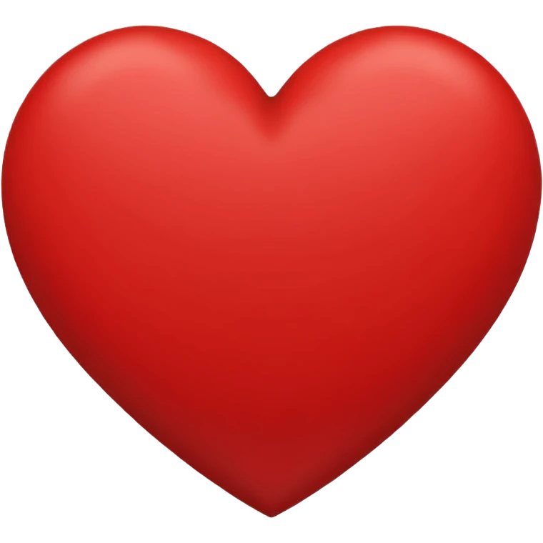 Outline of an red heart with black filled in the middle  emoji