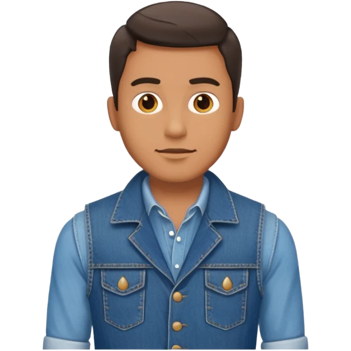 man in Vests emoji