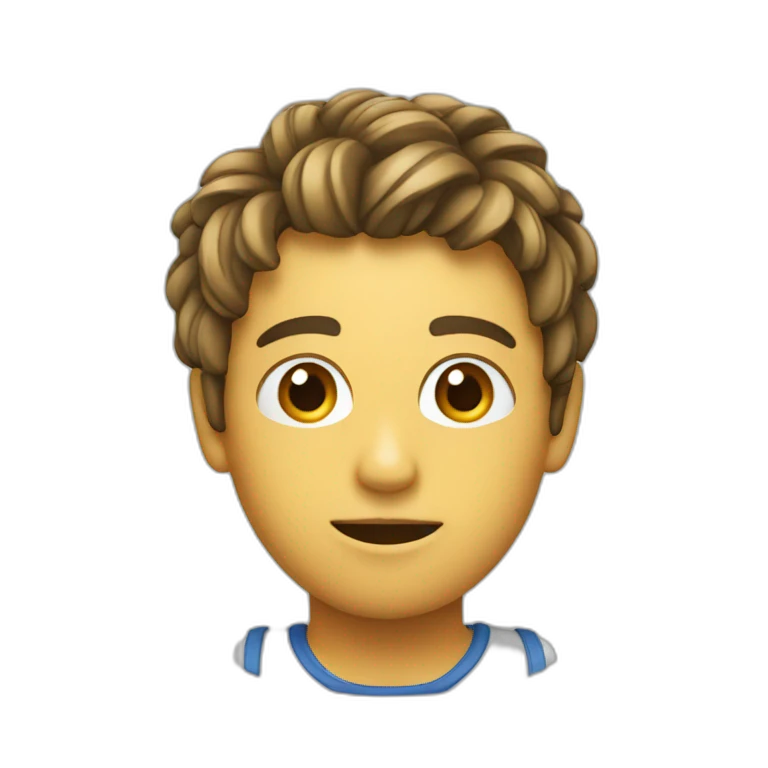personne avec une paille emoji