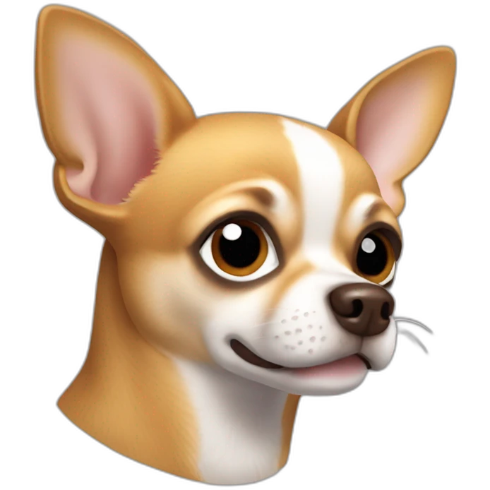 Chihuahua marron claro entero emoji
