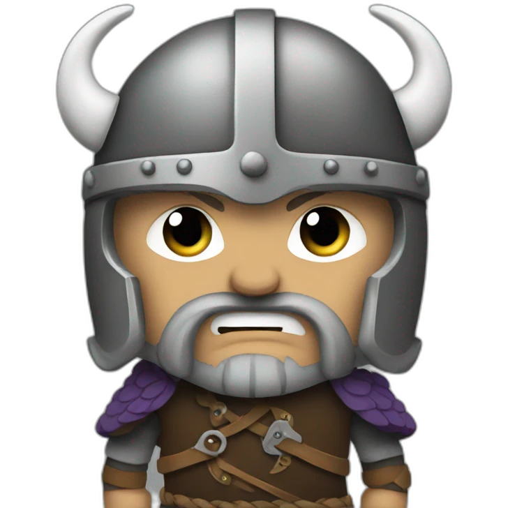 Vikings fighting emoji
