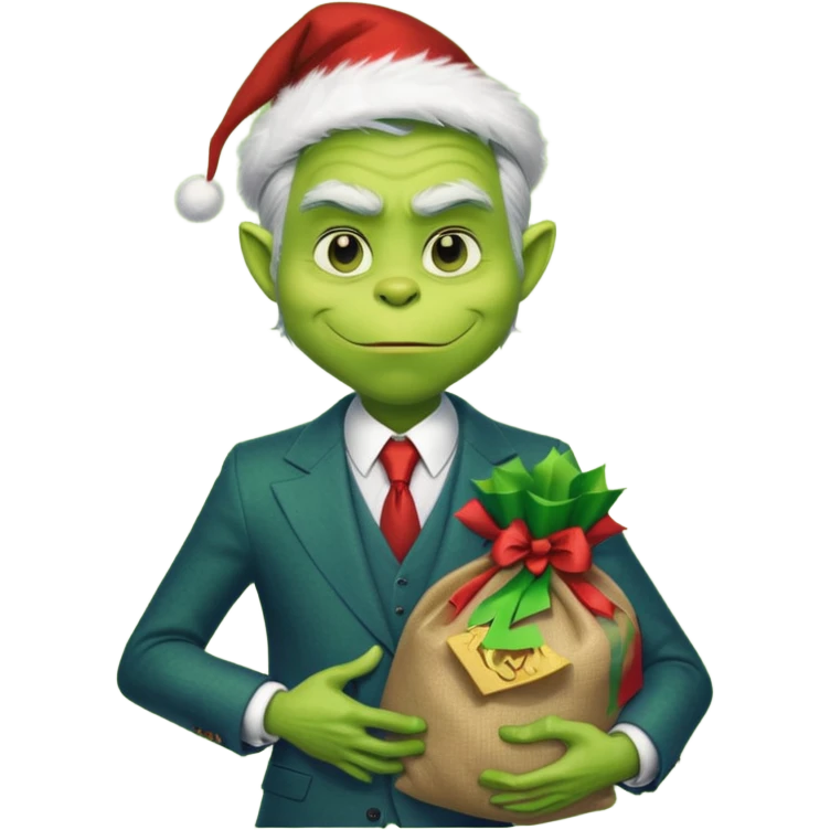 Rich Grinch emoji
