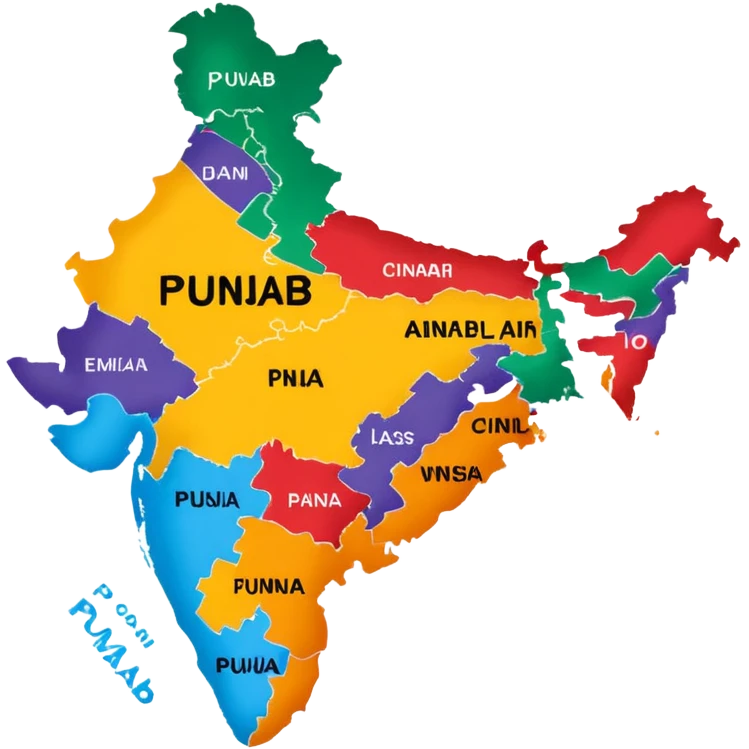 Punjab map emoji
