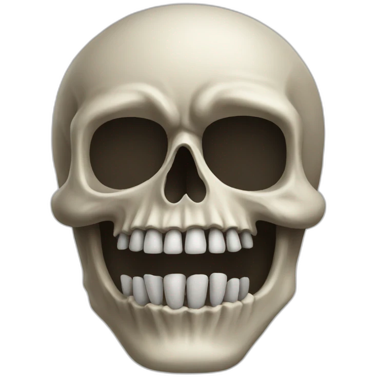 skull funny emoji