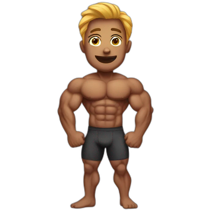 Bodybuilder emoji