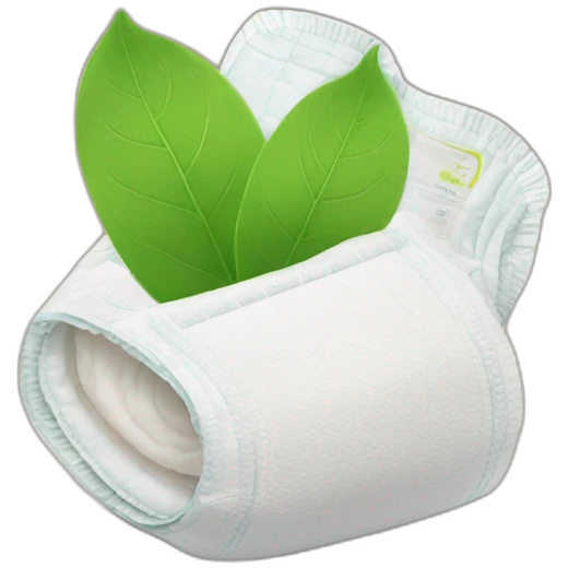 compostable diaper emoji