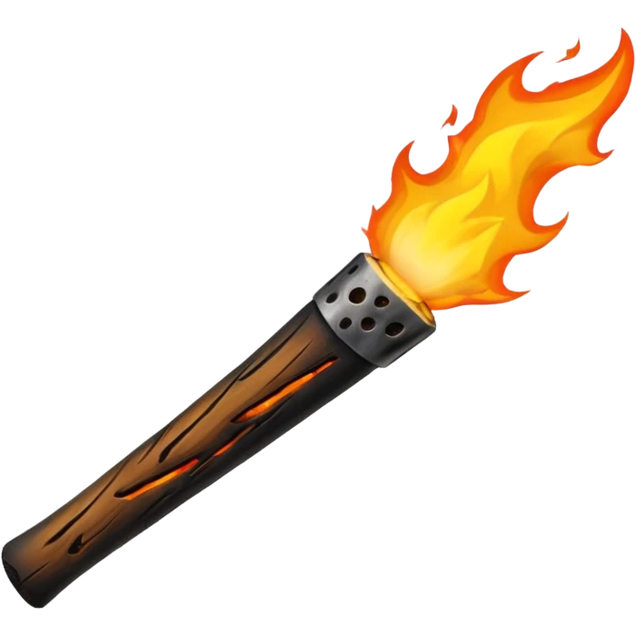 wood fire stick  emoji