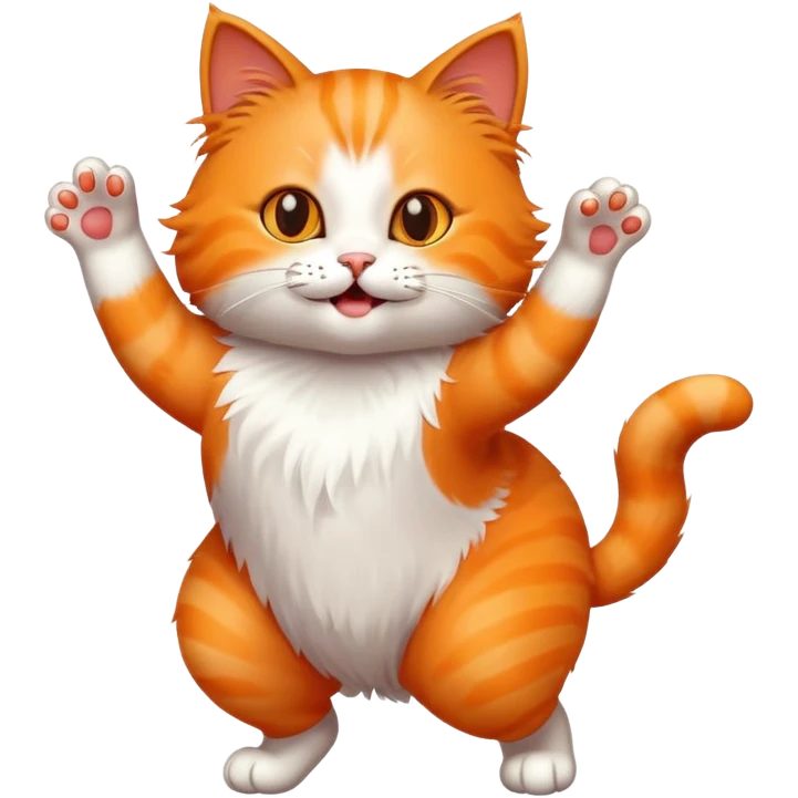 Cat dancing  emoji
