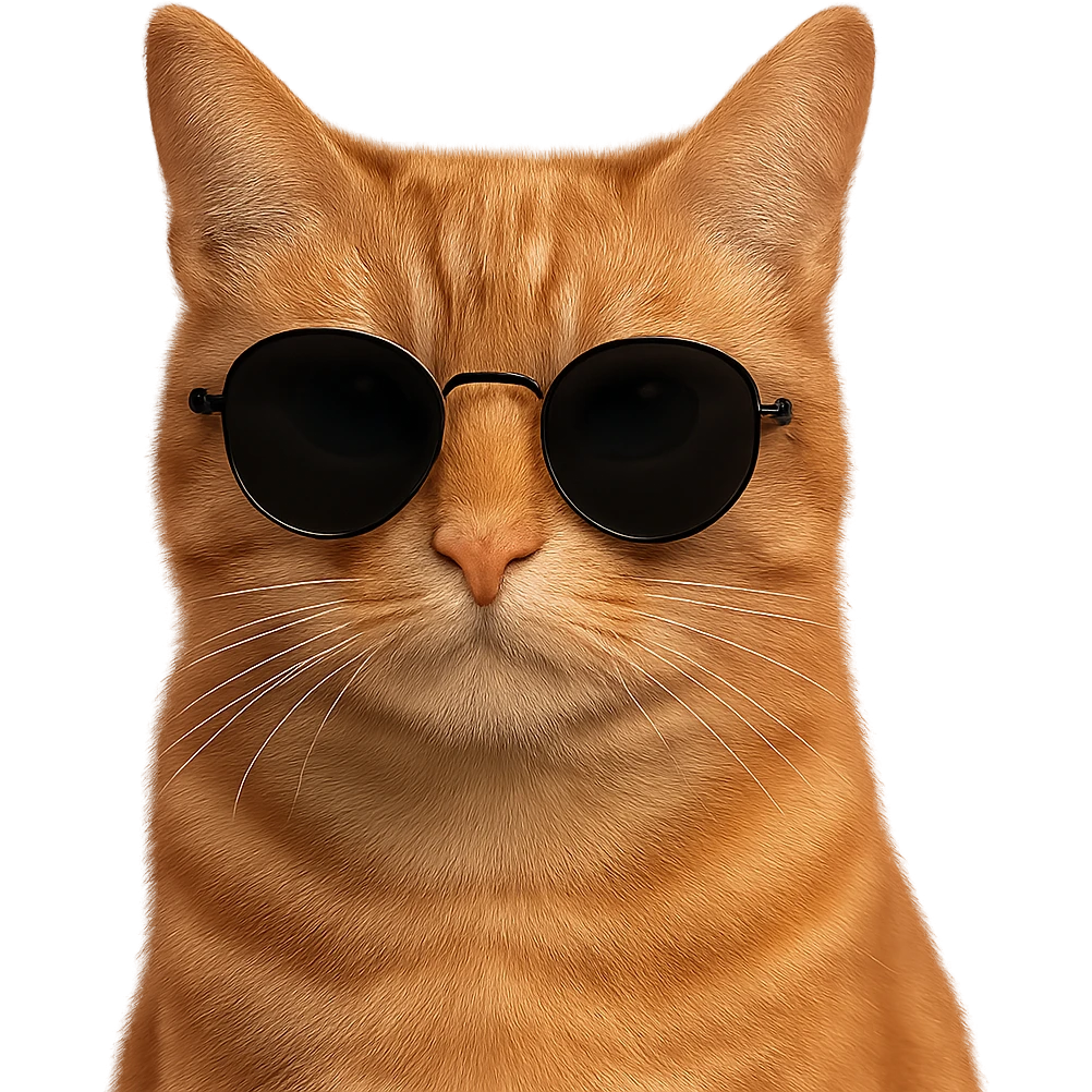cat wearing sunglasses emoji