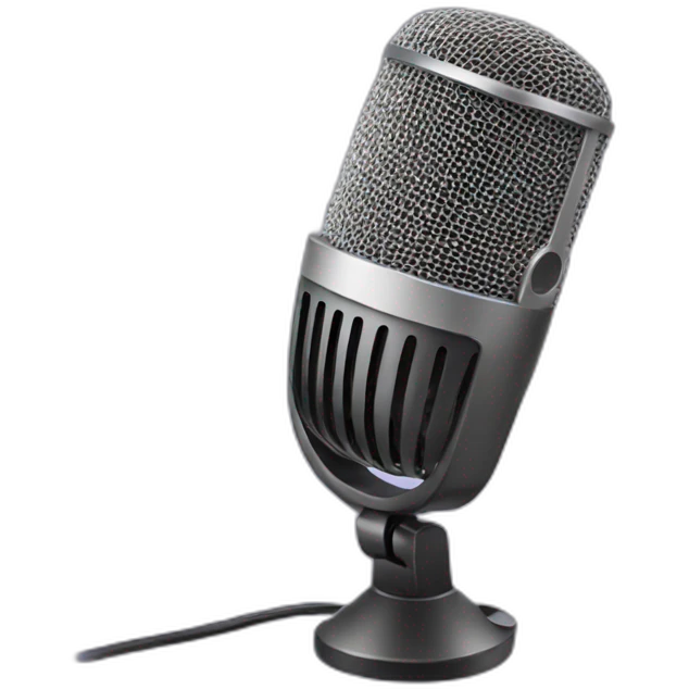 podcast microphone emoji
