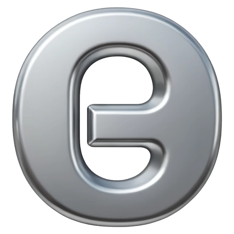 3D number zero (0) symbol emoji