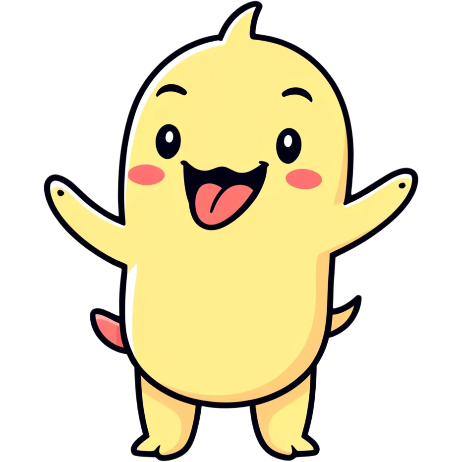 Tongue out with hands to the side emoji