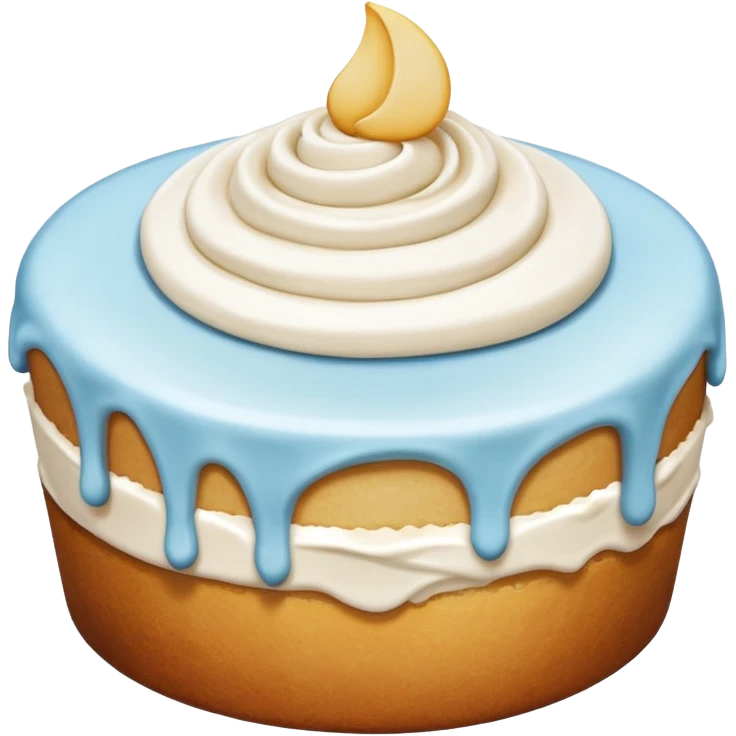 Cake creaming emoji
