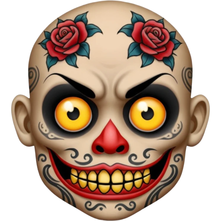 ''tattooed''-scary-looking-with-heavy-face-tattoes emoji