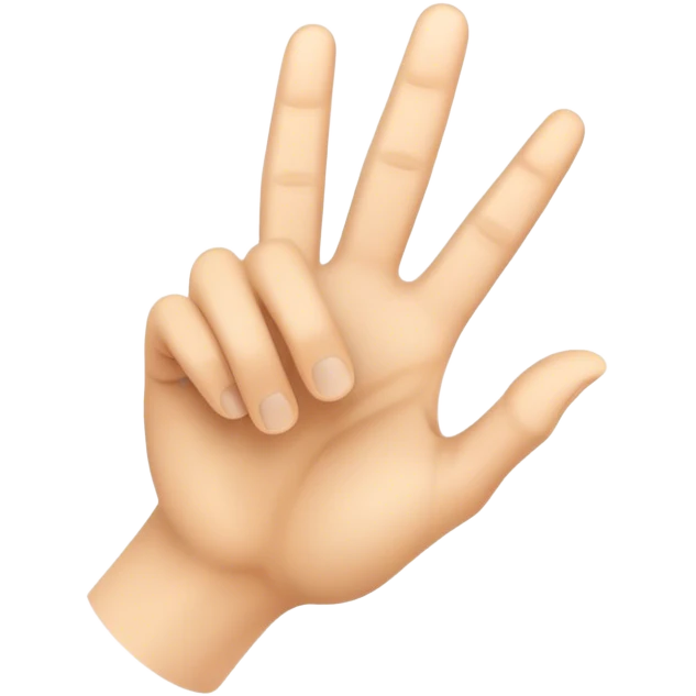 Hand gesture to go faster  emoji