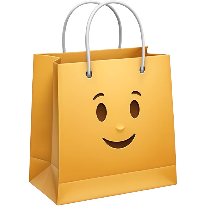 Bolsa de compras asthetic emoji