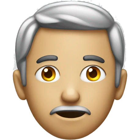 Thinking guy with dollar eyes emoji