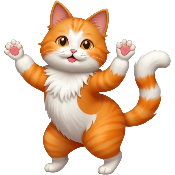 Cat dancing  emoji