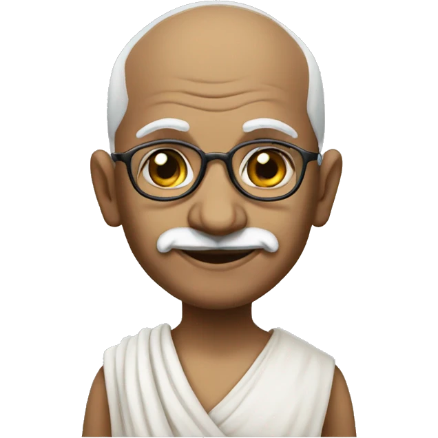 Gandhi  emoji