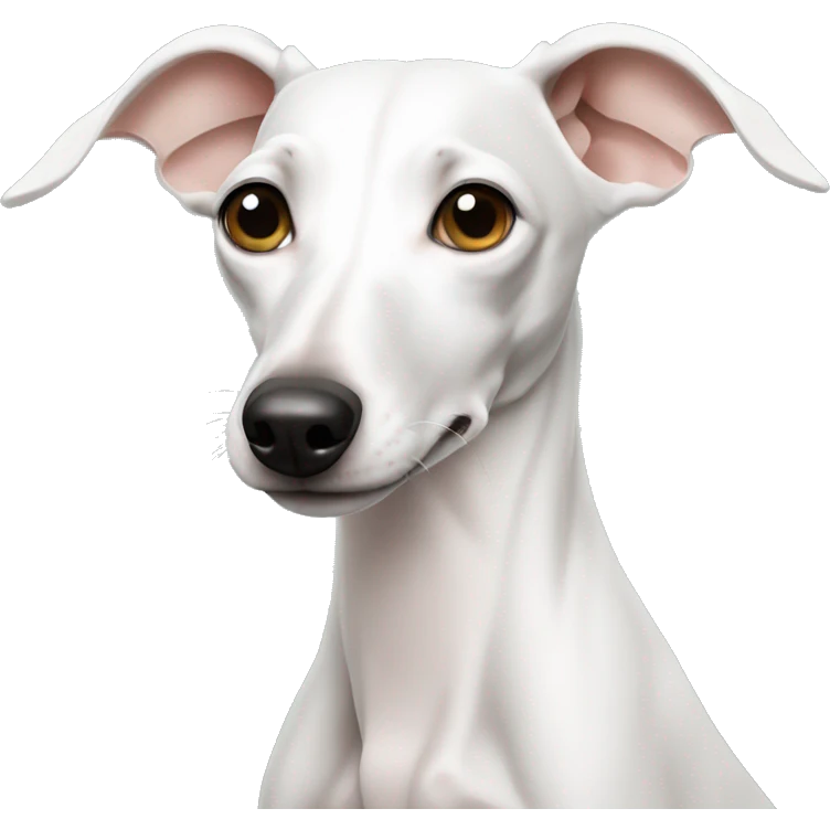 white italian greyhound emoji
