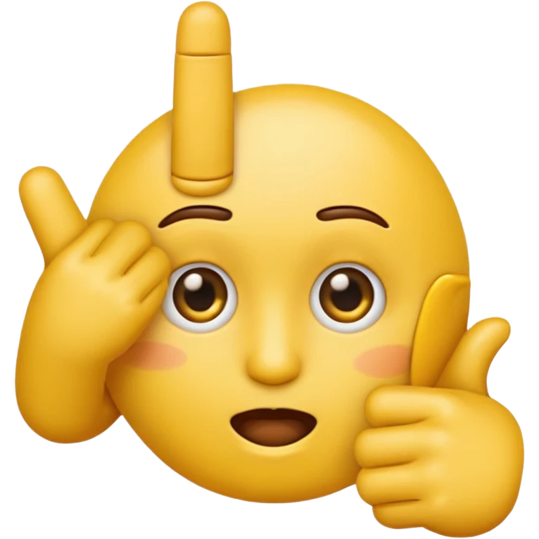 Eye-rolling emoji with fuck you finger emoji