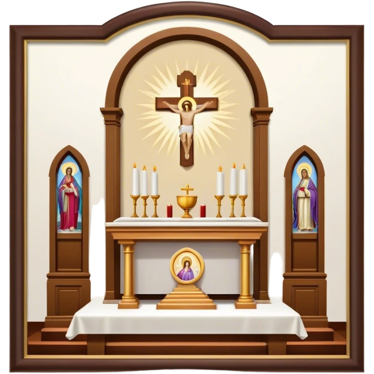 Holy Mass on the Alter of the Church emoji