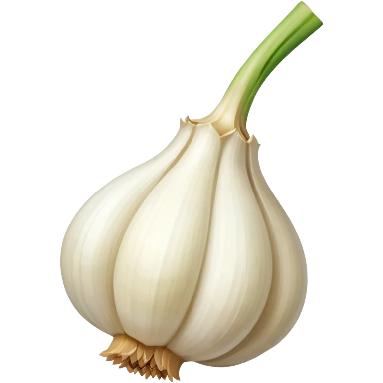 single garlic piece emoji