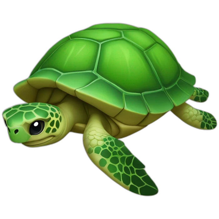 Une. L’autre, sur une Tortue 🐢💚 emoji