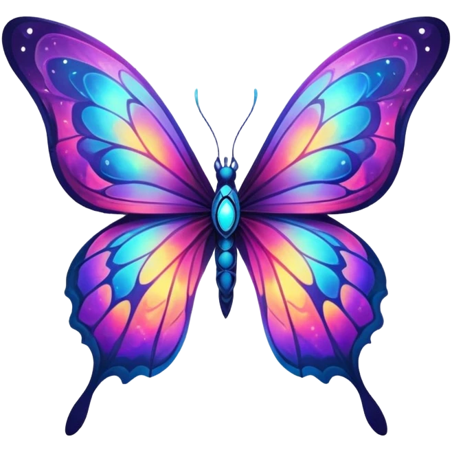 Nebula Butterfly emoji