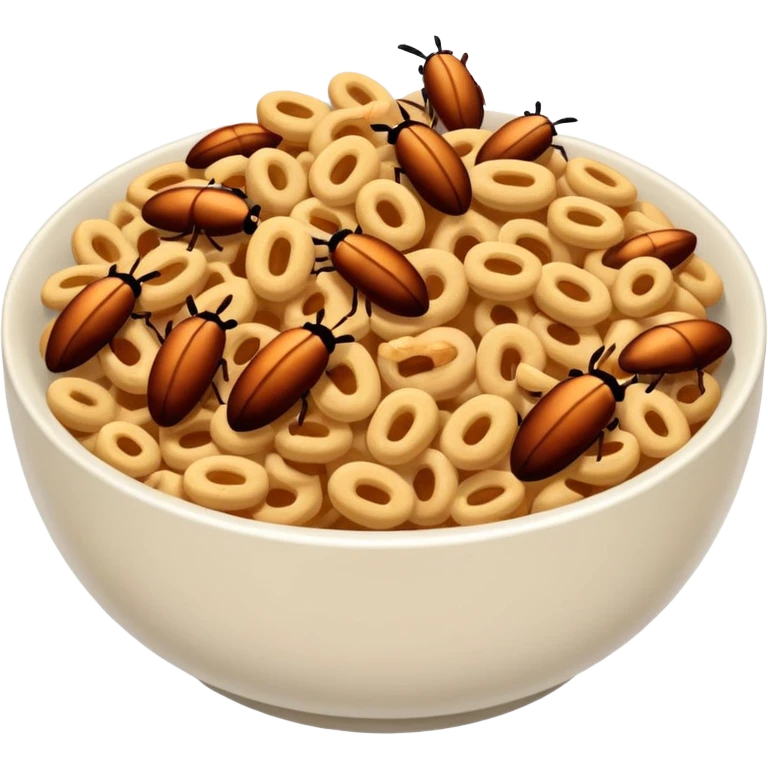 Roaches in the cereal  emoji