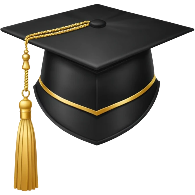 university cap emoji