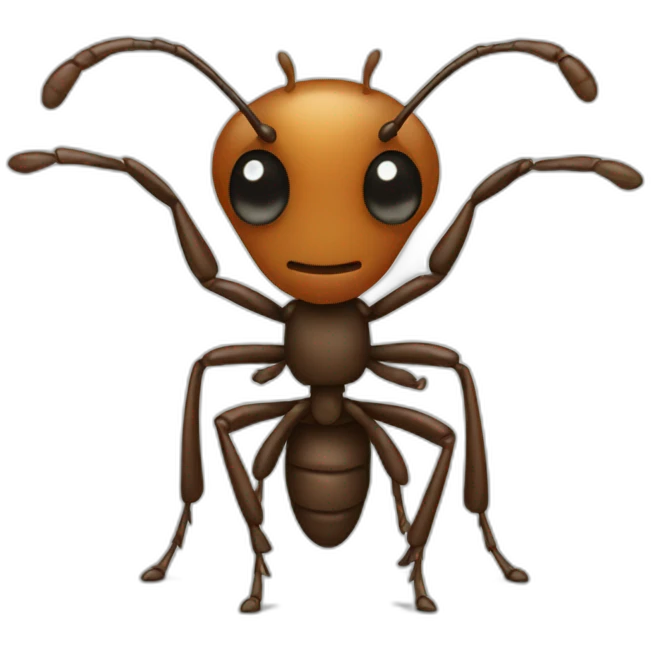 A alphabet Ant emoji