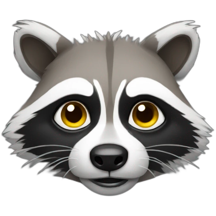 sweating-racoon emoji