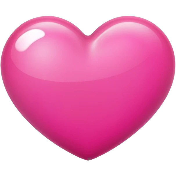 Pink heart emoji