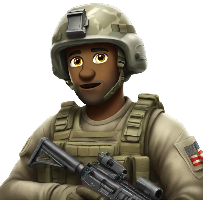 fait un emoji call of duty pour le theme attention emoji