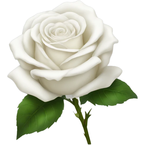 white rose emoji