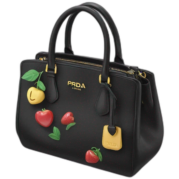 prada bag emoji