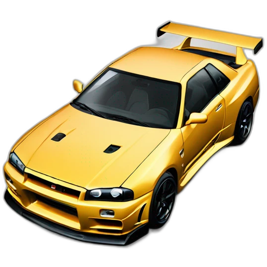 Nissan Skyline GT-R r34 emoji