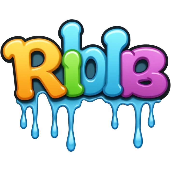 Words that say "RIP" in drippy letters  emoji