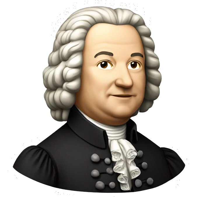 johann sebastian bach standing emoji