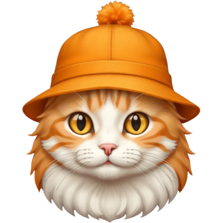cat w￼ith a hat emoji