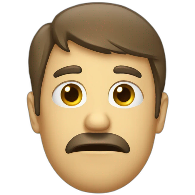 Crotte triste emoji