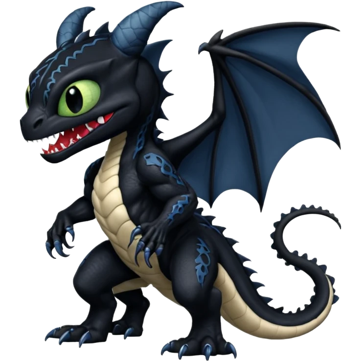 Venom-Fionbri-Trico-Toothless-Stitch-fusion, fu body emoji