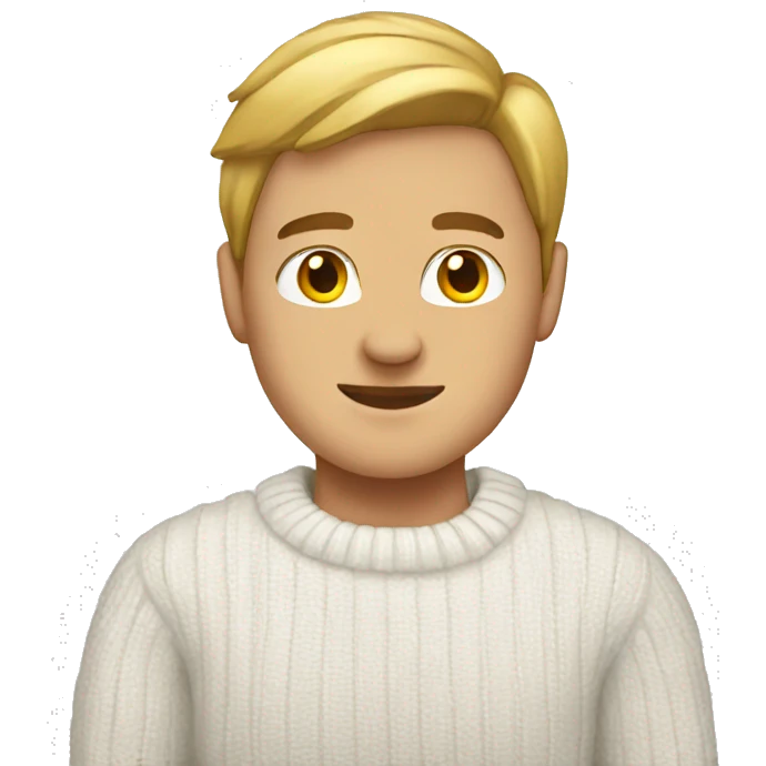 White sweater emoji