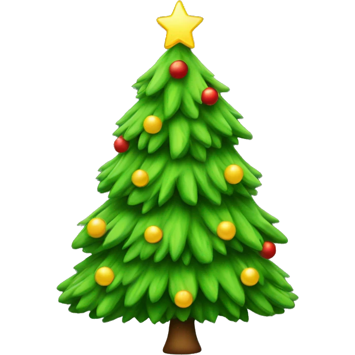 christmas tree emoji