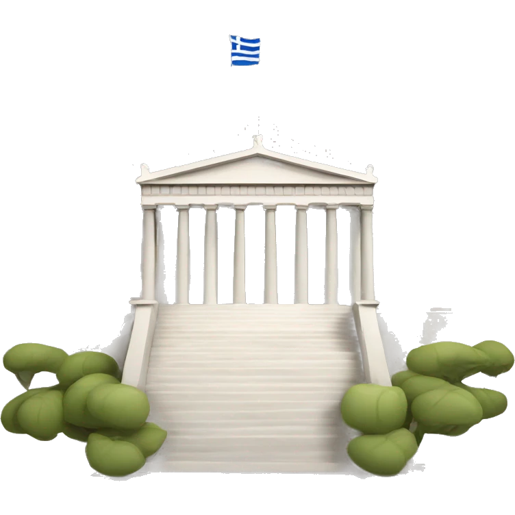 Greek parliament building emoji